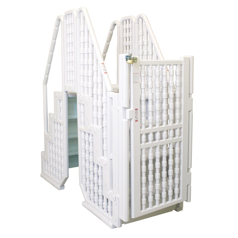 Bridge Step System with Gate